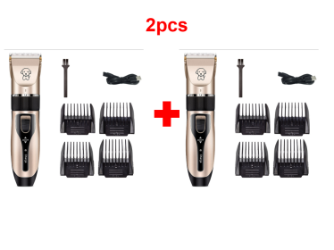 Dog Shaver Pet Teddy Cat Shaving Dog Hair Professional Hair Clipper (Option: Style A 2pcs)