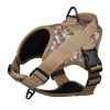 Dog Harness; large dog training tactical chest strap; K9 pet chest strap; vest type reflective dog rope; explosion-proof impulse traction